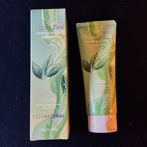 “PEDINATURAL,N.Y.” GREEN TEA HAND & BODY CREAM 3.390 oz.